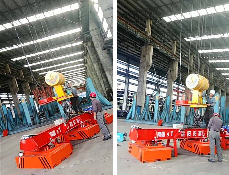 福建三鋼閩光股份有限公司圓棒二庫(kù)行車(chē)用磁力吸盤(pán)吊裝卸成品改造工程 福建三鋼閩光股份有限公司圓棒二庫(kù)行車(chē)用磁力吸盤(pán)吊裝卸成品改造工程